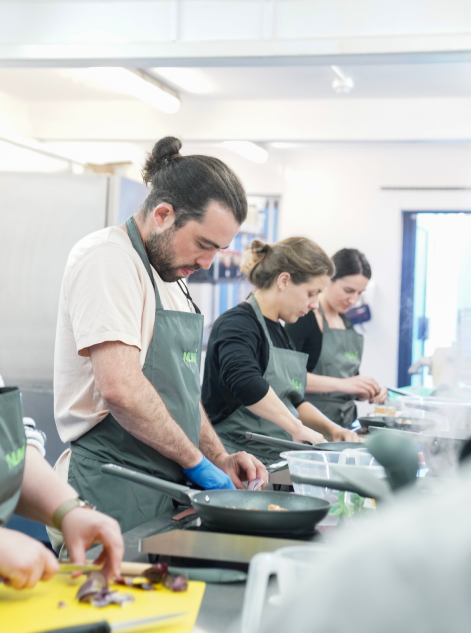 Cookery class at NuMi